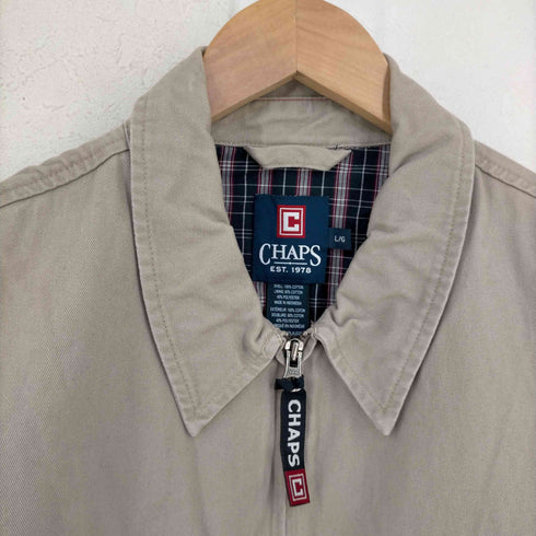チャップス CHAPS エンブレム刺繍 スウィングトップ メンズ import:L