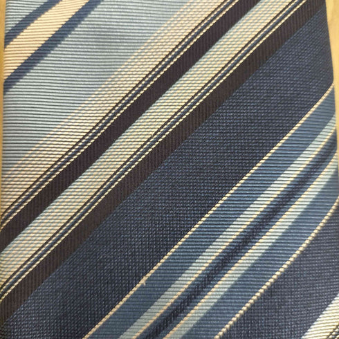 フランコバッシ FRANCO BASSI MADE IN ITALY シルクストライプネクタイ メンズ ONE SIZE