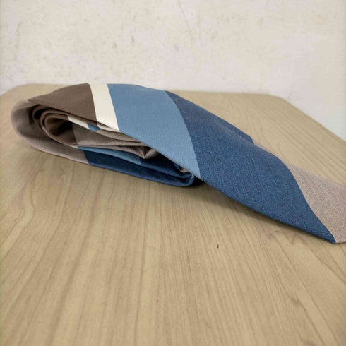 パーソナリティ PERSONALITY SRL MADE IN ITALY シルク混 ストライプネクタイ メンズ ONE SIZE
