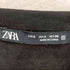 ザラ ZARA 23SS フェイクスエードVネックノースリーブワンピース レディース JPN:S