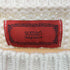 ソマリ SOMARI 配色パッチワーク×フリンジケーブルニット レディース JPN:2