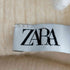ザラ ZARA EMBROIDERED KNIT SWEATER レディース import:L