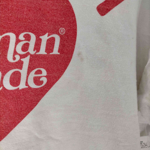 ヒューマンメイド HUMAN MADE ロゴ 両面プリント クルーネック Tシャツ メンズ JPN:XL