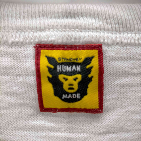 ヒューマンメイド HUMAN MADE ロゴ 両面プリント クルーネック Tシャツ メンズ JPN:XL