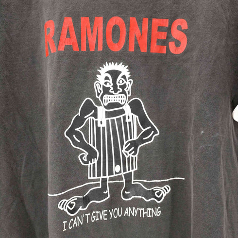 90-00S 両面プリント バンドTシャツ I CAN'T GIVE YOU ANYTHING メンズ