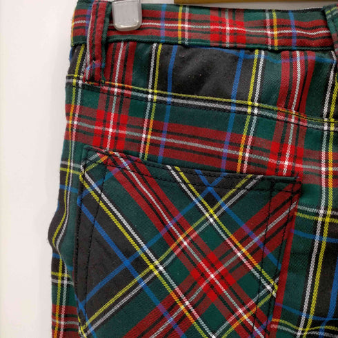 ミニマル mnml TARTAN TRACK PANTS パンク メンズ US:30-31