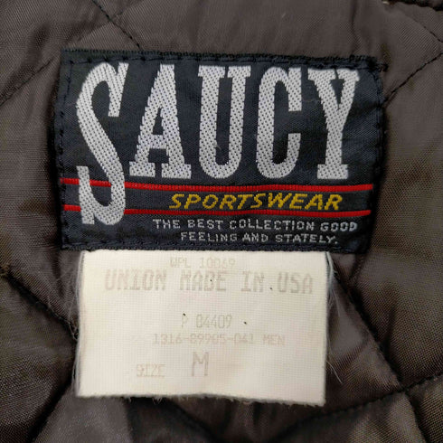SAUCY SPORTS WEAR 80-90s ロング フーディージャケット メンズ JPN:M