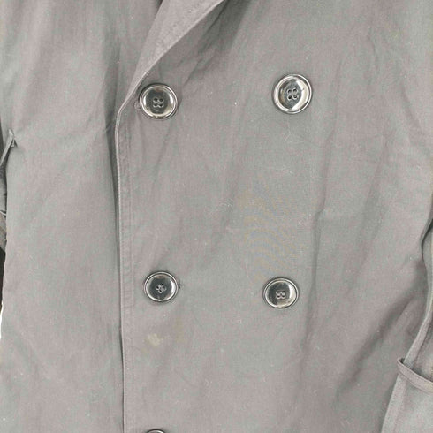 ユーエスネイビー US NAVY 02年製 DSCP ALL WEATHER COAT 裏地付 トレンチコート メンズ 42