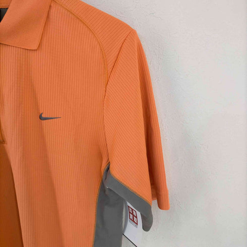 ナイキゴルフ NIKE GOLF スウォッシュ刺繍 ハーフジップポロシャツ メンズ import:M