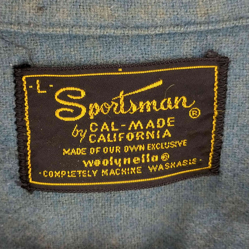 sportsman 60s ウールオープンカラーシャツ メンズ JPN:L