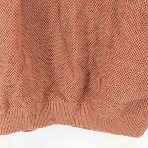 クレプスキュール crepuscule MOSS STITCH L/S SWEAT ワッフルスウェット メンズ JPN:1