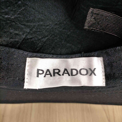 パラドックス PARADOX コットンヘリンボーン 中折れハット メンズ 57-59cm