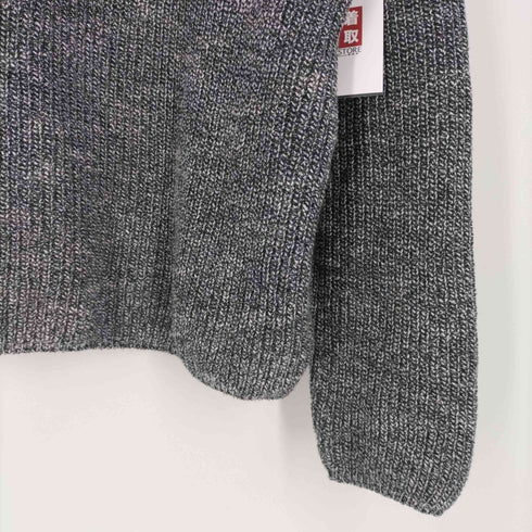 COLUMN コットンメランジクルーネックニット メンズ JPN:L