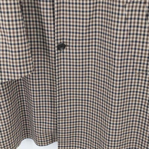 ティーケー タケオキクチ tk. TAKEO KIKUCHI チェックステンカラーコート メンズ JPN:M