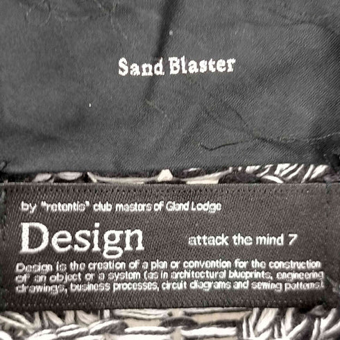 サンドブラスター SAND BLASTER ミックス Vネックケーブルコットンニット メンズ JPN:3