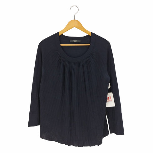 マックスマーラウィークエンド MAX MARA WEEKEND シルクウール プリーツニット セーター レディース import:M
