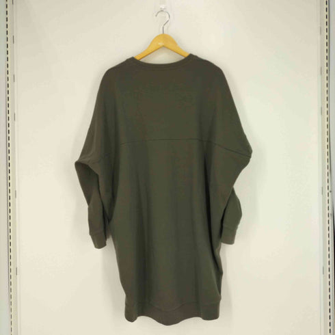 カルバンクライン CALVIN KLEIN ポリコットン クルーネック スウェットワンピース レディース import:XL