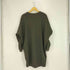カルバンクライン CALVIN KLEIN ポリコットン クルーネック スウェットワンピース レディース import:XL