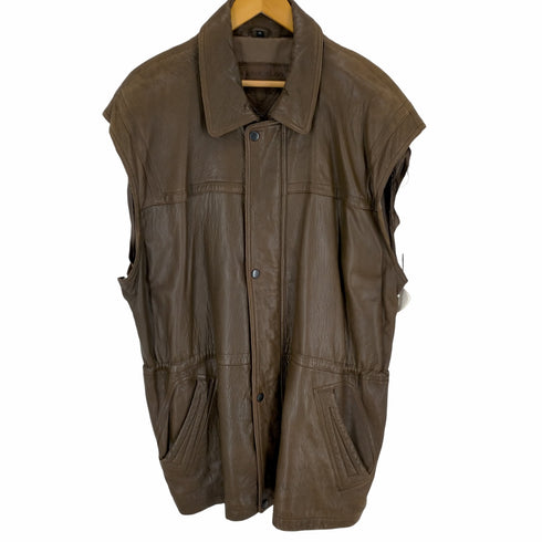 nonchalant ans 90s ノースリーブ シープレザージャケット メンズ JPN:M