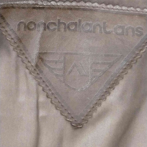 nonchalant ans 90s ノースリーブ シープレザージャケット メンズ JPN:M