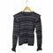 ポロラルフローレン POLO RALPH LAUREN カシミヤ混 フェアアイル ラッフルトリム セーター レディース JPN:S