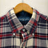 ラルフローレン RALPH LAUREN ダブルフラップポケット ポニー無し チェック柄 ネルシャツ メンズ import:XL