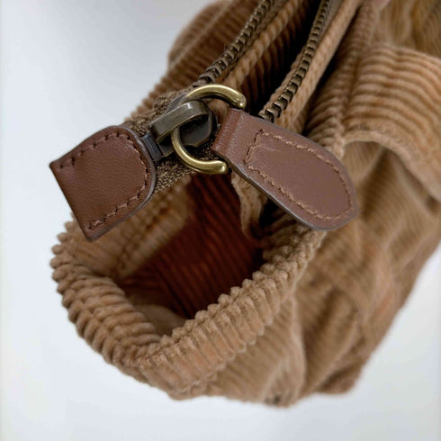 ポロラルフローレン POLO RALPH LAUREN ポニー刺繍 コーデュロイ ハンドバッグ レディース