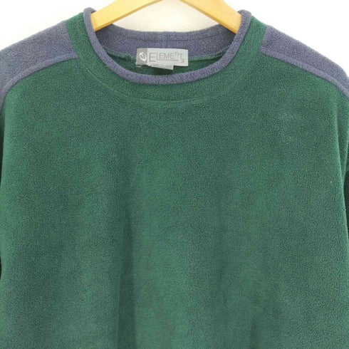 ELEMEnTs カナダ製 ロールネック フリーススウェット メンズ import:M