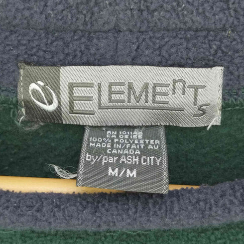 ELEMEnTs カナダ製 ロールネック フリーススウェット メンズ import:M