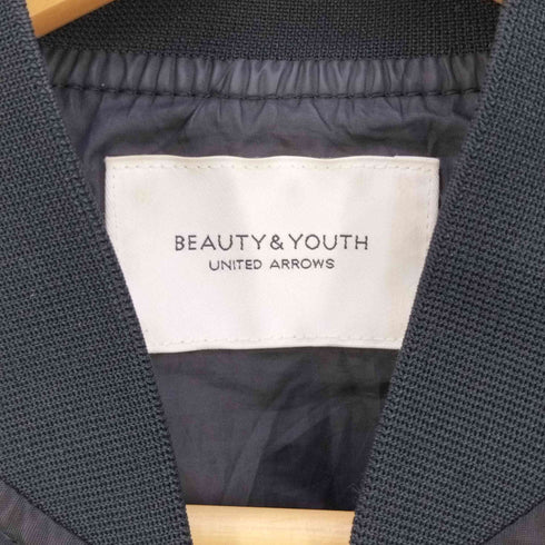 ビューティーアンドユースユナイテッドアローズ BEAUTY & YOUTH UNITED ARROWS ナイロンツイル MA-1 ジャケット レディース