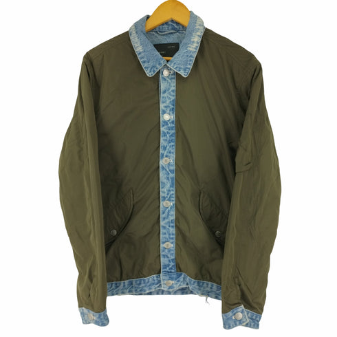 ザラマン ZARA MAN ナイロンドッキングデニムトラッカージャケット メンズ import:L