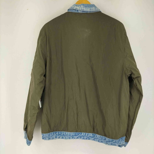 ザラマン ZARA MAN ナイロンドッキングデニムトラッカージャケット メンズ import:L