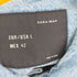 ザラマン ZARA MAN ナイロンドッキングデニムトラッカージャケット メンズ import:L