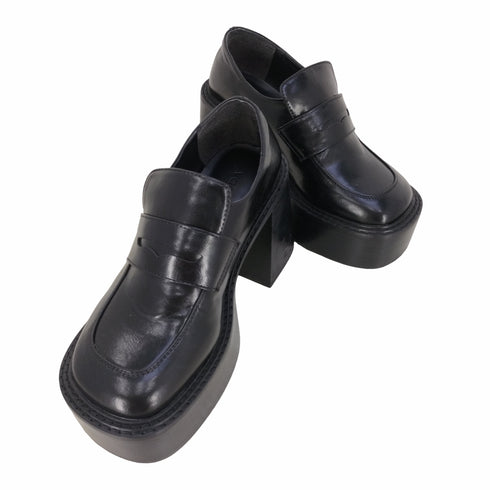 エモダ EMODA WIDE ROUND LOAFER ワイドラウンドローファー レディース M