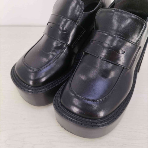 エモダ EMODA WIDE ROUND LOAFER ワイドラウンドローファー レディース M