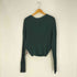 ザラ ZARA RIBBED KNIT SWEATER リブニットセーター レディース import:L