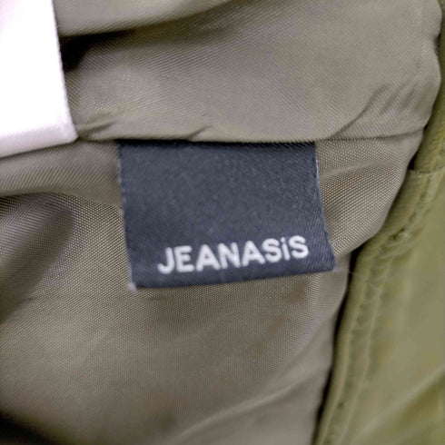 ジーナシス JEANASIS スムースヴィーガンレザーハイウエストミニスカート レディース S