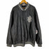 クロス カラーズ CROSS COLOURS PU COATING ロゴ型押し フェイクレザースタジャン メンズ import:XXL