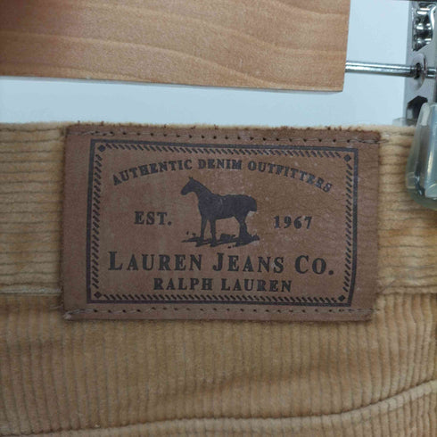 ラルフローレン RALPH LAUREN LAUREN JEANS CO RALPH LAUREN コーデュロイ ジップフライ パンツ ユニセックス レディース 8