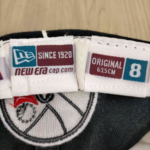 ニューエラ NEW ERA 90S USA製 NBA チームロゴ刺繍 6パネルウールキャップ メンズ 8