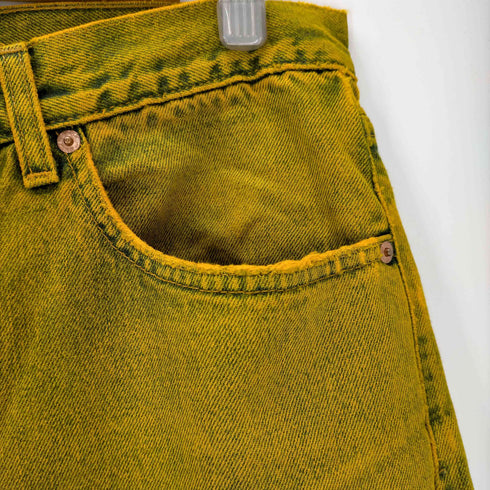 リーバイス Levis 刻印855 製品染め 505 ジップフライデニムパンツ メンズ US:32-33