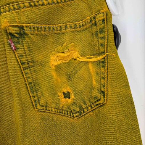 リーバイス Levis 刻印855 製品染め 505 ジップフライデニムパンツ メンズ US:32-33