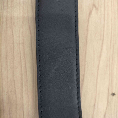 ジバンシィ GIVENCHY GENTLEMAN イタリア製 ロゴバックル レザーベルト メンズ