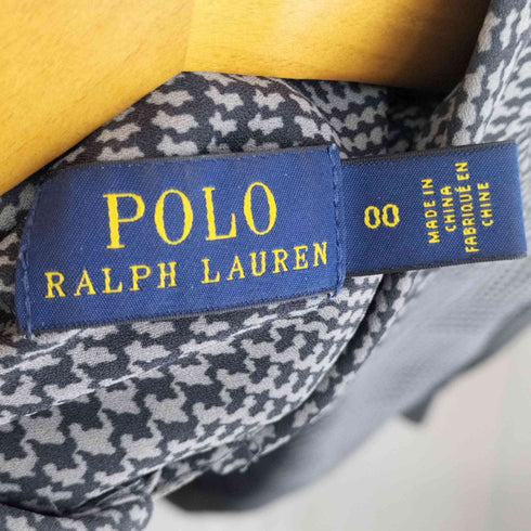 ポロラルフローレン POLO RALPH LAUREN ポリ地千鳥格子 L/S シャツ メンズ 00