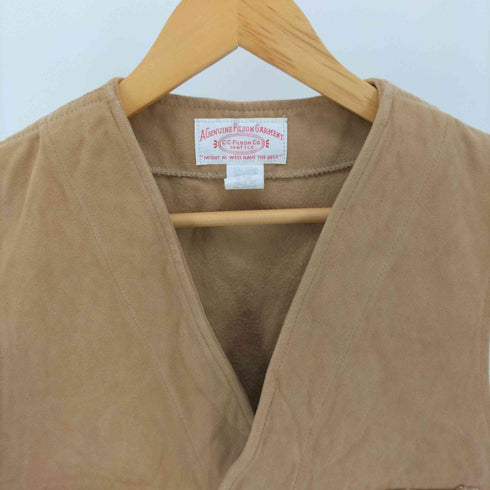 フィルソン FILSON 00S えん形タグ USA製 モールスキン 5連 ボタン ベスト ジレ メンズ US:40