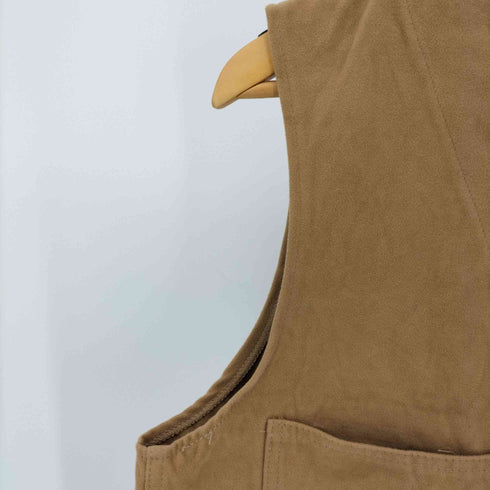フィルソン FILSON 00S えん形タグ USA製 モールスキン 5連 ボタン ベスト ジレ メンズ US:40