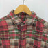エディーバウアー Eddie Bauer 00S 緑タグ チェック ネルシャツ メンズ import:L