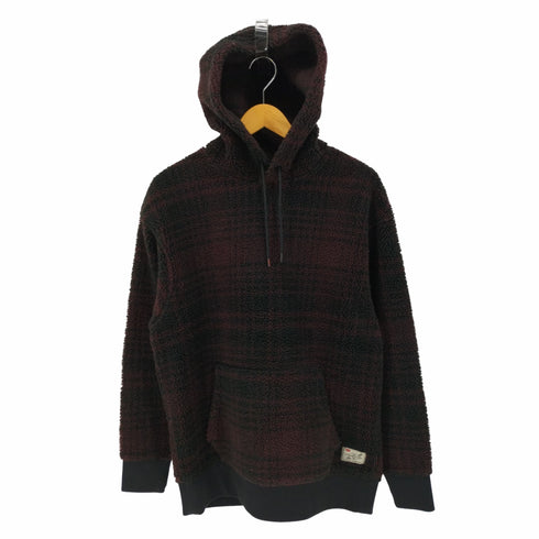 リーバイス Levis コラボ ボア チェック プルオーバー パーカー メンズ import:M