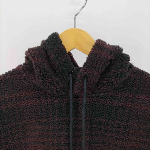 リーバイス Levis コラボ ボア チェック プルオーバー パーカー メンズ import:M