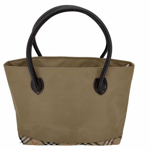 バーバリーブルーレーベル BURBERRY BLUE LABEL ノバチェック ナイロントートバッグ レディース